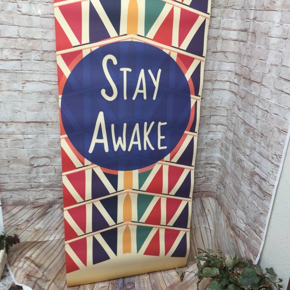 Stay Awake Yoga Mat 72" x 24" Multi-color - Picture 4 of 5